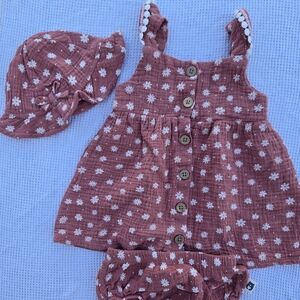 Baby Girl Floral Sundress Set